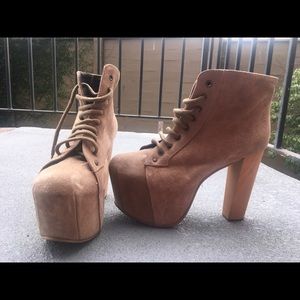 Jeffrey Campbell lita platform ankle boot